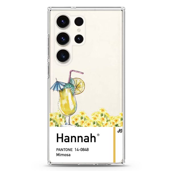 #14-0848 Mimosa I Samsung Galaxy Ultra Clear Case on Sale