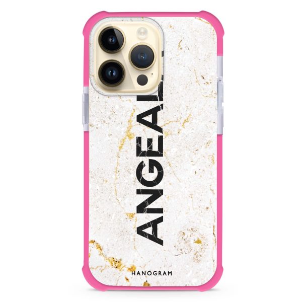 White Marble Ultra Shockproof Case For Discount