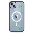 #15-0343 Greenery II iPhone 14 Plus MagSafe Compatible Impact Guard Bumper Case Cheap