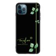 #15-0343 Greenery II iPhone 12 Pro Glass Case Cheap