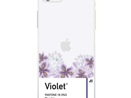 #18-3943 Blue Iris I iPhone SE Ultra Clear Case on Sale