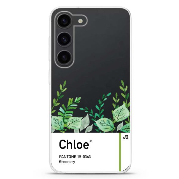 #15-0343 Greenery I Samsung Galaxy Ultra Clear Case Fashion