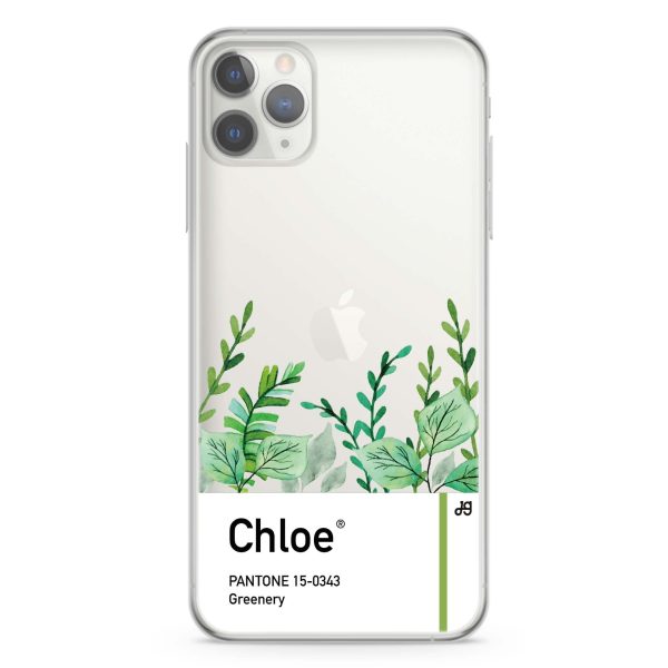 #15-0343 Greenery I iPhone 11 Pro Ultra Clear Case Online Sale