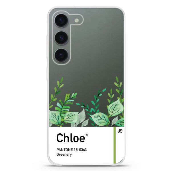 #15-0343 Greenery I Samsung Galaxy Ultra Clear Case Fashion