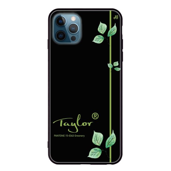 #15-0343 Greenery II iPhone 12 Pro Max Glass Case Online now