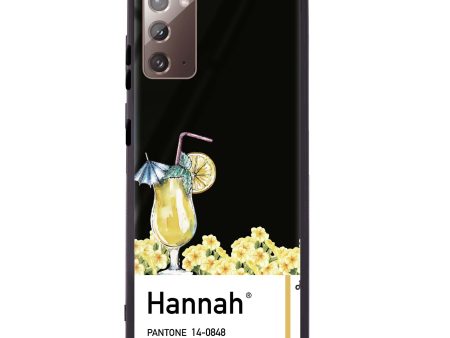 #14-0848 Mimosa I Samsung Note 20 Glass Case Hot on Sale