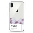 #18-3943 Blue Iris I iPhone XS Max Ultra Clear Case Hot on Sale