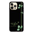 #15-0343 Greenery II iPhone 14 Pro Glass Case For Cheap