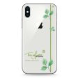 #15-0343 Greenery II iPhone X Ultra Clear Case Cheap