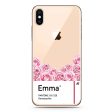 #18-2120 Honeysuckle I iPhone XS Max Ultra Clear Case Cheap