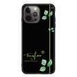 #15-0343 Greenery II iPhone 14 Pro Glass Case For Cheap