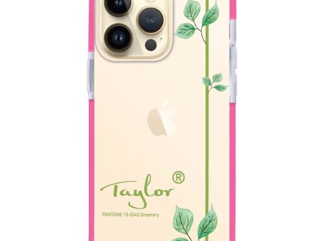 #15-0343 Greenery II iPhone 14 Pro Ultra Shockproof Case Online now