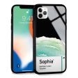 #15-5519 Turquoise I iPhone 11 Pro Glass Case Fashion