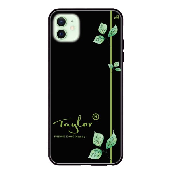 #15-0343 Greenery II iPhone 12 mini Glass Case Online