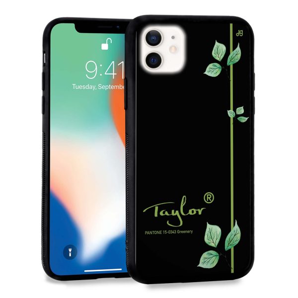 #15-0343 Greenery II iPhone 12 Glass Case Online Sale