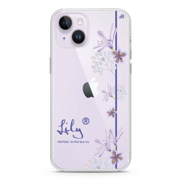 #18-3943 Blue Iris II iPhone 13 Mini Ultra Clear Case Online now