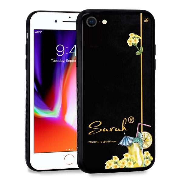 #14-0848 Mimosa II iPhone SE Glass Case For Discount