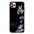 #18-3943 Blue Iris II iPhone 11 Pro Max Glass Case Fashion