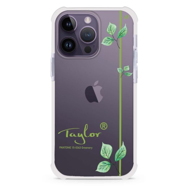 #15-0343 Greenery II iPhone 14 Pro Ultra Shockproof Case Online now