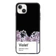 #18-3943 Blue Iris I iPhone 13 Mini Glass Case Fashion