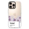 #18-3943 Blue Iris I iPhone 14 Pro Ultra Clear Case Cheap