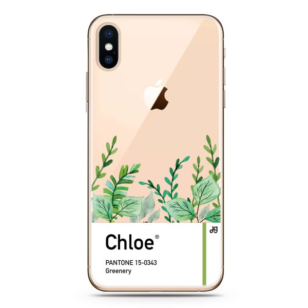 #15-0343 Greenery I iPhone X Ultra Clear Case Hot on Sale