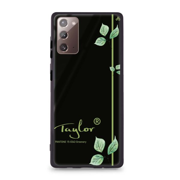 #15-0343 Greenery II Samsung Note 20 Glass Case Hot on Sale