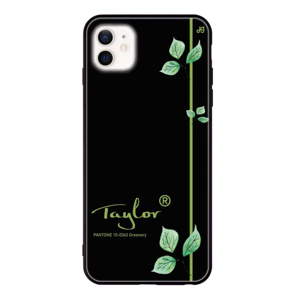 #15-0343 Greenery II iPhone 12 Glass Case Online Sale