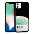 #15-5519 Turquoise I iPhone 12 mini Glass Case Online now