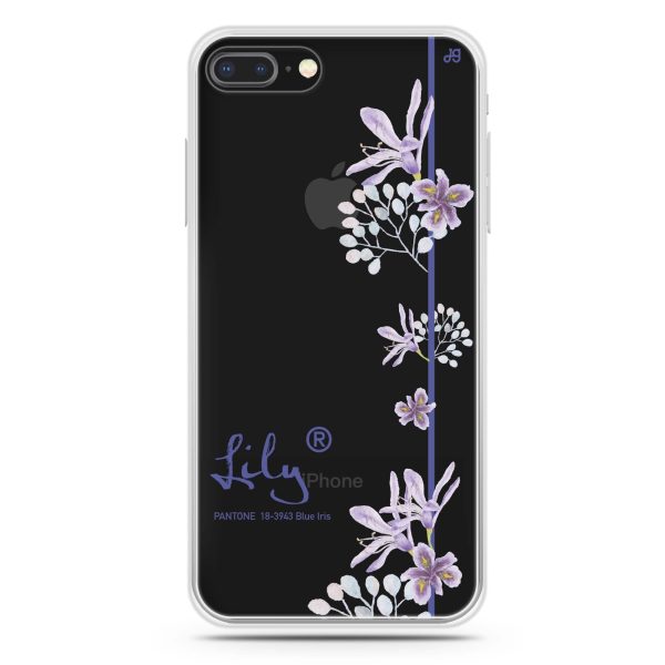 #18-3943 Blue Iris II iPhone 8 Plus Ultra Clear Case Online Hot Sale