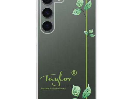 #15-0343 Greenery II Samsung Galaxy Ultra Clear Case Supply