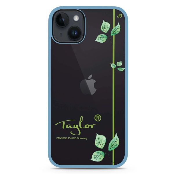 #15-0343 Greenery II iPhone 15 Impact Guard Bumper Case For Sale