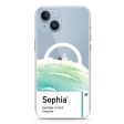 #15-5519 Turquoise I iPhone 13 MagSafe Compatible Ultra Clear Case Discount