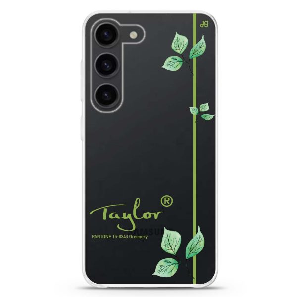 #15-0343 Greenery II Samsung Galaxy Ultra Clear Case Supply