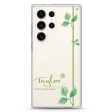 #15-0343 Greenery II Samsung Galaxy Ultra Clear Case For Sale