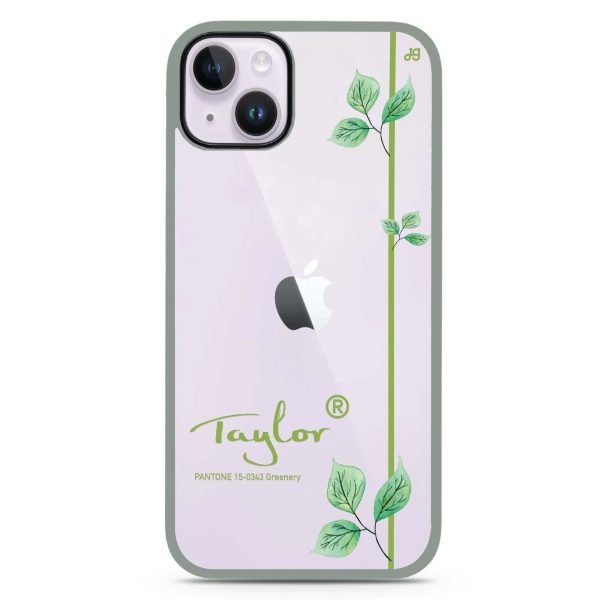 #15-0343 Greenery II iPhone 15 Plus Impact Guard Bumper Case Online now