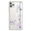 #18-3943 Blue Iris II iPhone 11 Pro Ultra Clear Case Fashion