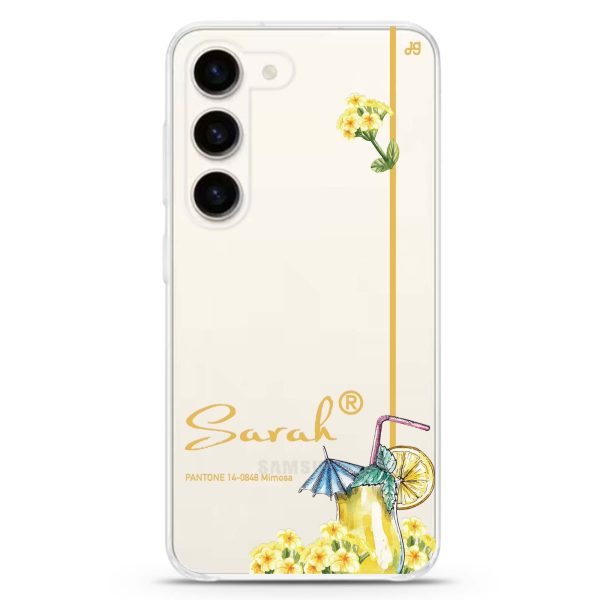 #14-0848 Mimosa II Samsung Galaxy Ultra Clear Case For Discount