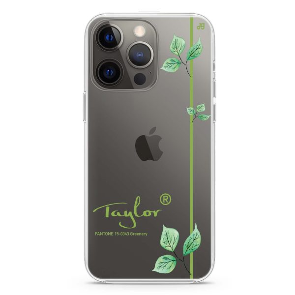 #15-0343 Greenery II iPhone 13 Pro Max Ultra Clear Case For Sale