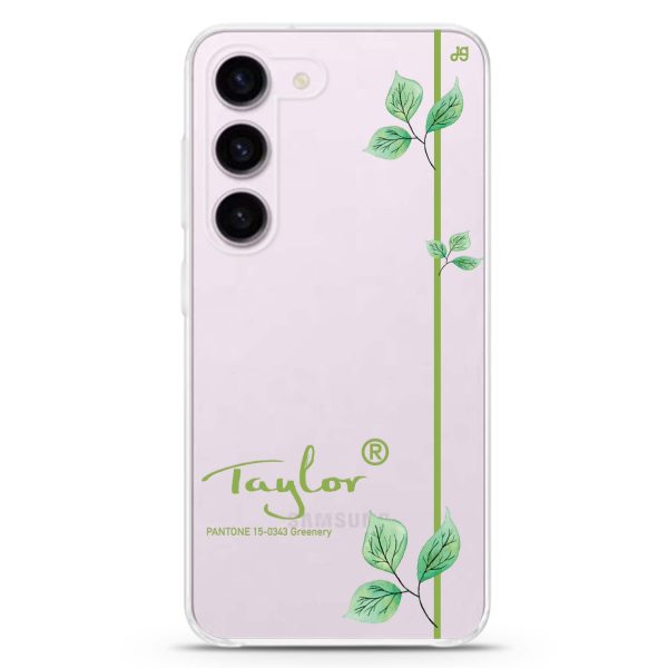 #15-0343 Greenery II Samsung Galaxy Ultra Clear Case Supply