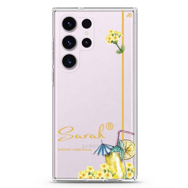 #14-0848 Mimosa II Samsung Galaxy Ultra Clear Case on Sale